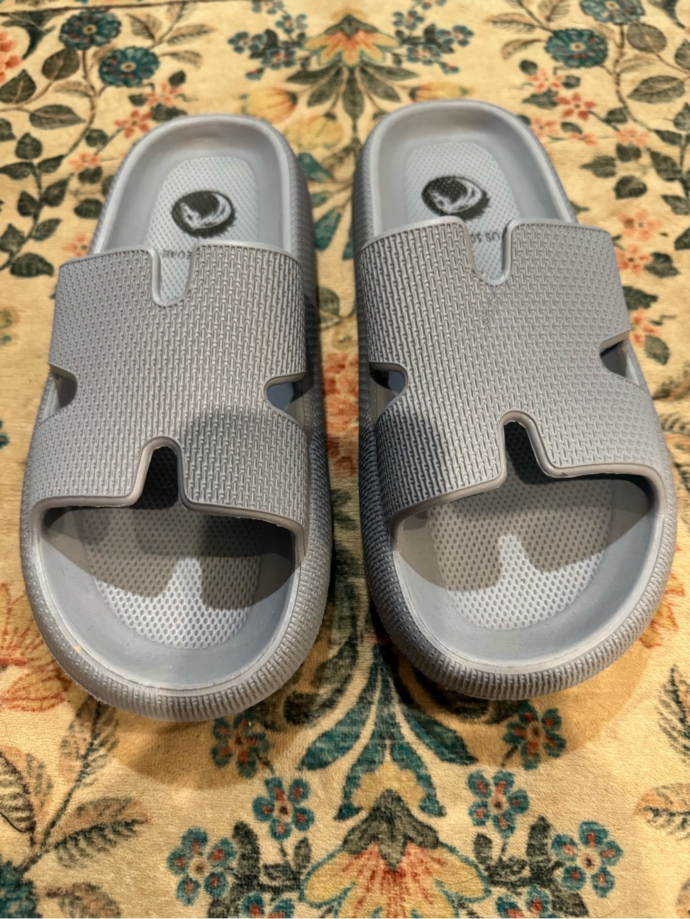 Light blue Slide Sandals